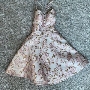 Brand New florally pink dress